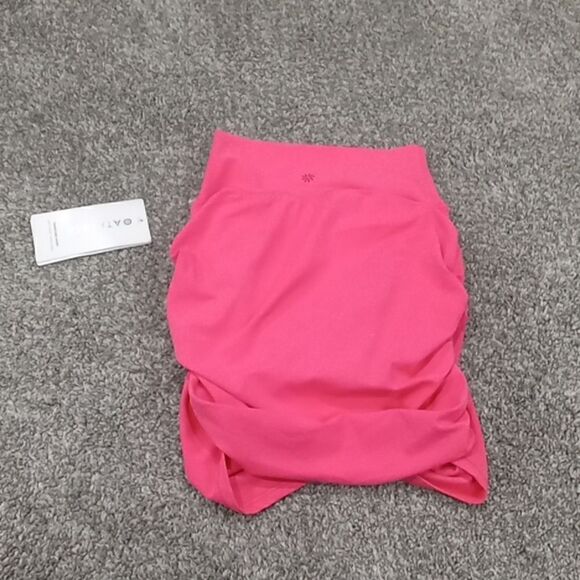 Athleta Transcend Skort. Coral petal pink color. Size XXS NWT - Picture 9 of 9